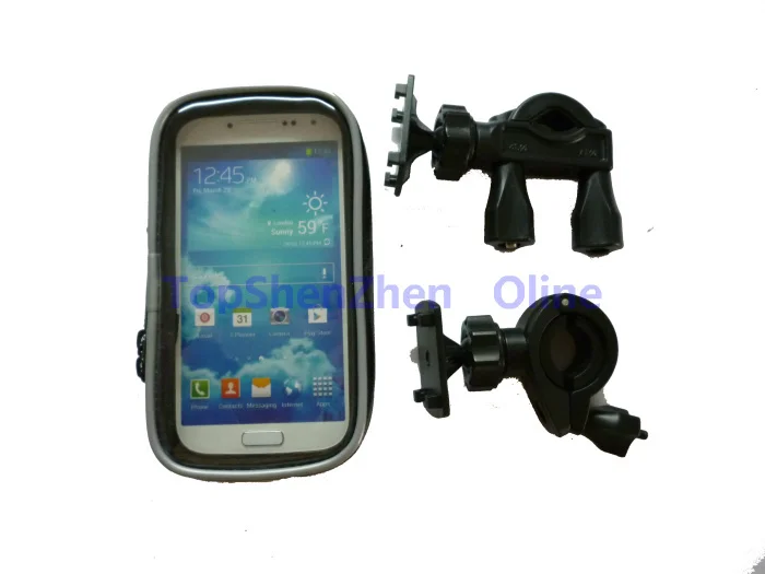 200pcs Bicycle Motor Bike Motorcycle Handle Bar Holder Waterproof Case Bag For Iphone 6 plus Samsung S3 i9300 GPS Cellphone | Мобильные