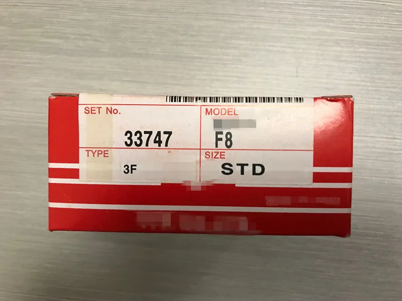 Комплект поршневых колец двигателя 4 цилиндра 86 мм STD 33747 OEM Стандартное для FE (8 В)