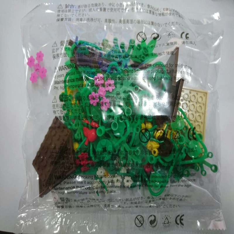 Бесплатная доставка! * набор растений сделай сам просвечивающие блочные кирпичи