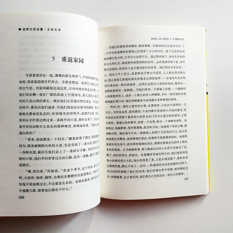 Ветер в вилках Кеннета грахаме китайская версия книги для детей упрощенный