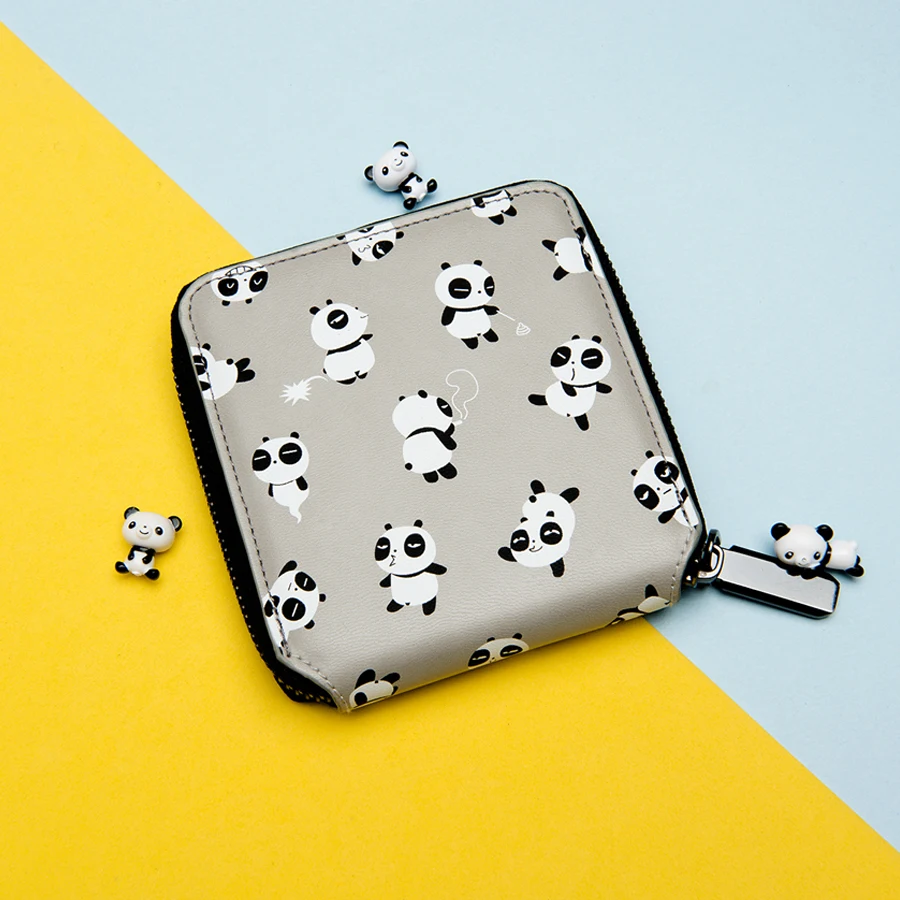 Kiitos Life cute PU Короткие Кошельки для девочек в серии животных (FUN KIK store)|short wallet|wallet