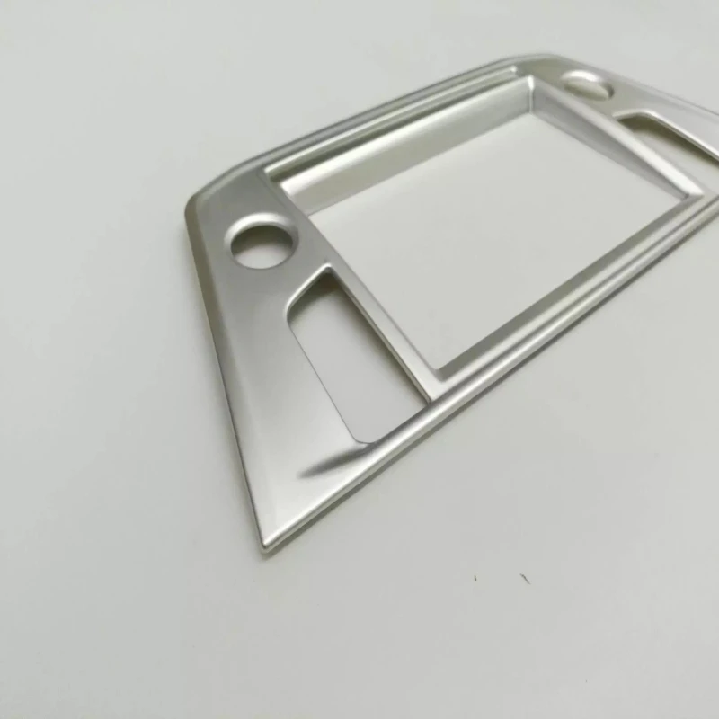 For VW Tiguan L 2017 Interior Central Control Navigation Panel Cover Trim Decoration Volkswagen ABS Chrome Car-Styling Accessor |