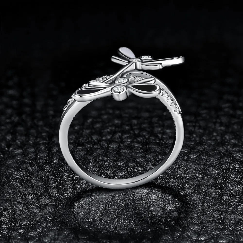 JewelryPalace Dragonfly Cubic Zirconia Rings 925 Sterling Silver for Women Stackable Ring Jewelry Fine | Украшения и аксессуары