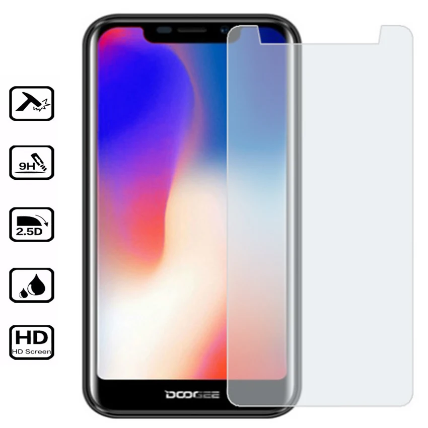 Закаленное стекло Для Doogee X70 Защитная пленка для экрана защитное стекло|Защитные