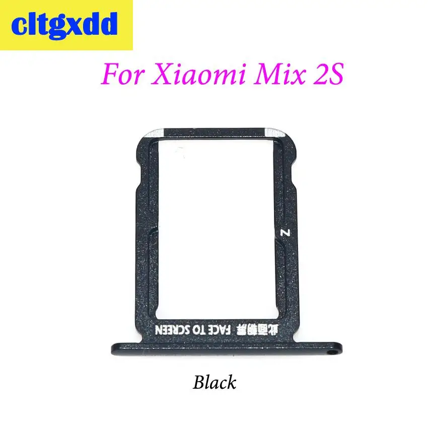 Cltgxdd для Xiaomi Mi MIX 2 MIX2S держатель карт разъем SIM карты адаптер замена ремонт