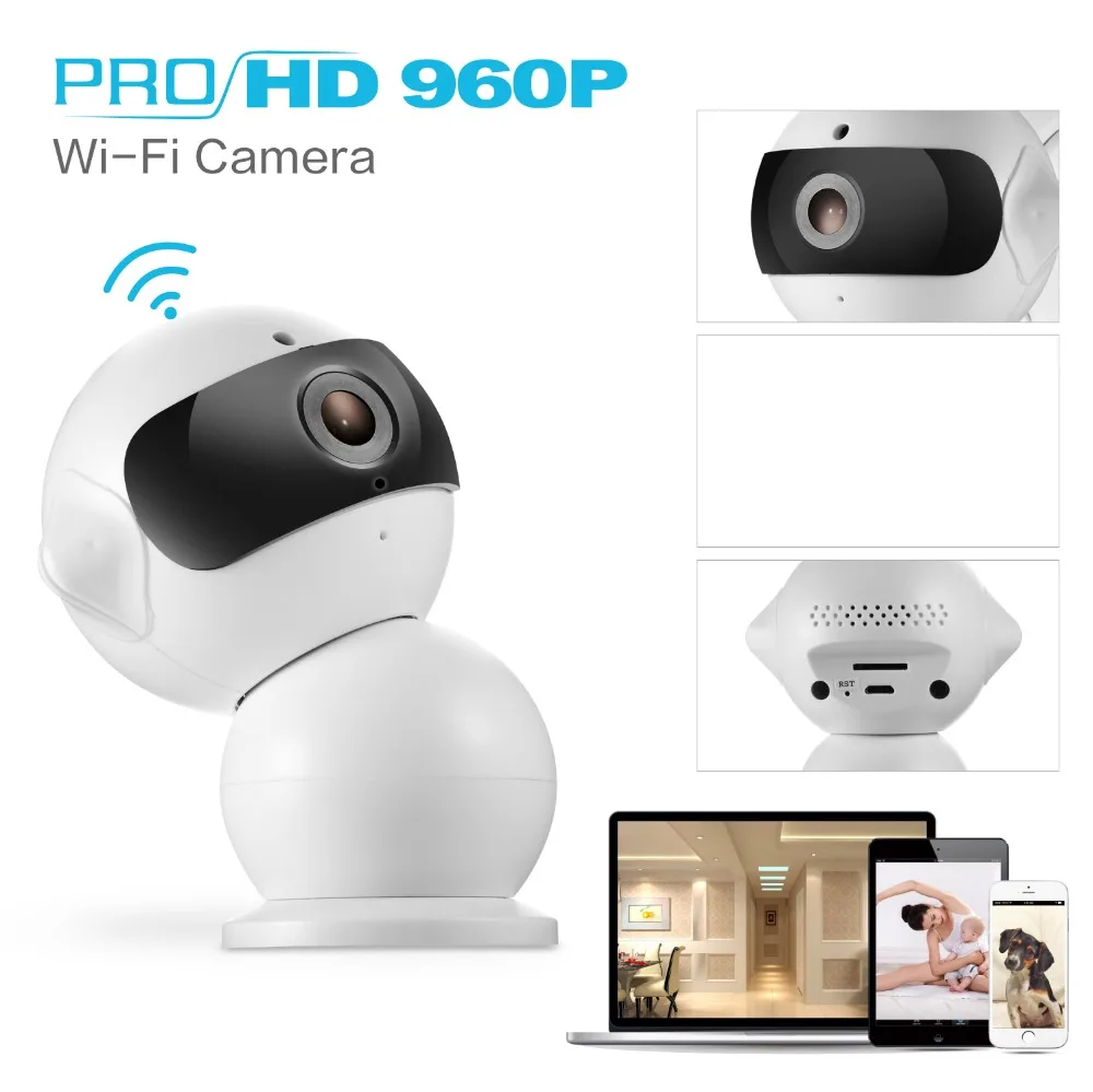 

Камера видеонаблюдения SANNCE 960P HD, беспроводная, Wi-Fi, IP, 1,3 МП, Wi-Fi, ИК ночное видение, двусторонняя аудиосвязь, Радионяня