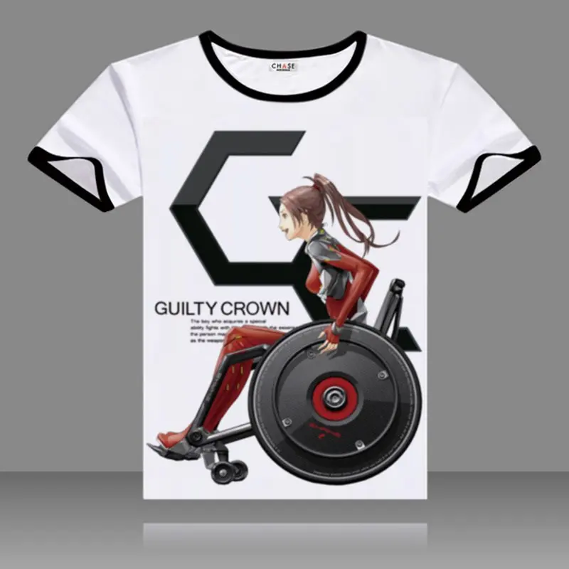 Рубашка с коротким рукавом и круглым вырезом принтом | Тематическая одежда