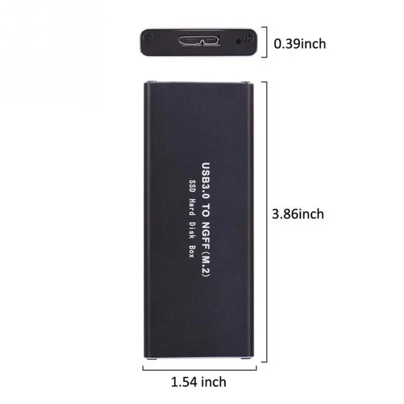 2018 Новинка Лидер продаж USB 3 0 к NGFF M.2 SSD жесткого диска коробка B Ключ адаптер
