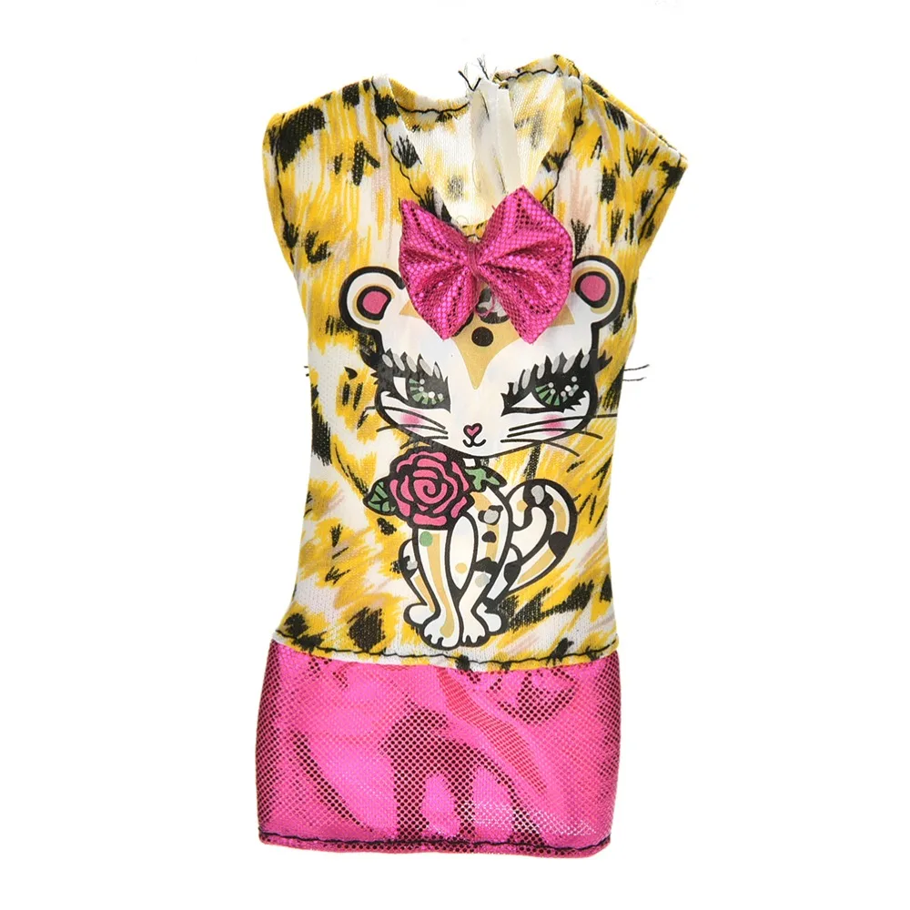 1 шт. горячая распродажа Новое модное сексуальное платье леопардовое с котом