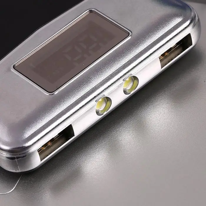 10000 мАч Внешний аккумулятор портативный двойной USB внешний Литий-полимерный аккумулятор для телефона внешний аккумулятор для xiaomi Iphone samsung