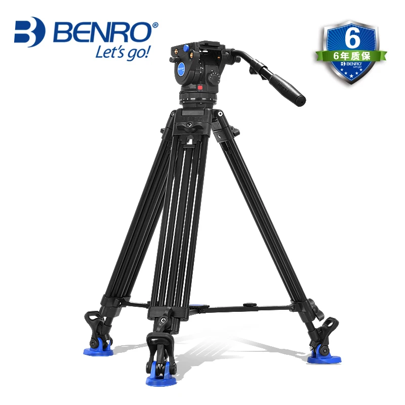 

Штатив Benro BV6 для профессиональной Auminium камеры