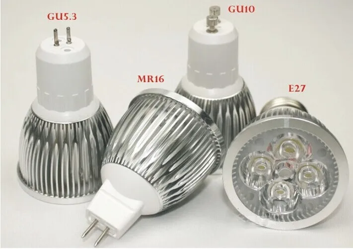 Super Quality 9W 12W 15W 85-265V Gu10 E27 E14 GU5.3 Dimmable LED Spotlight Lamp MR16 Light Bulb Free Shipping | Лампы и освещение
