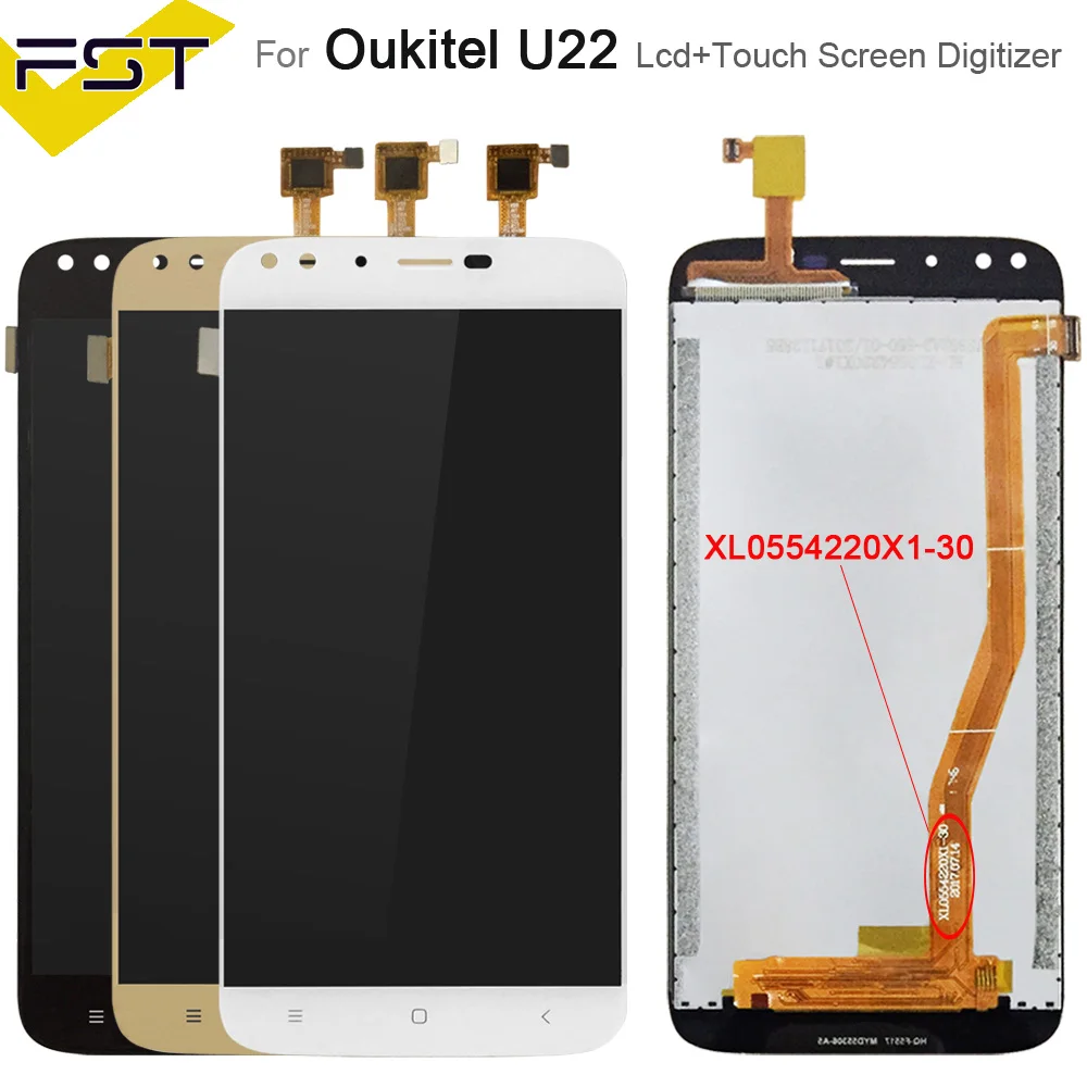 5 ''для Oukitel U22 ЖК дисплей с сенсорным экраном дигитайзер сборка для экран