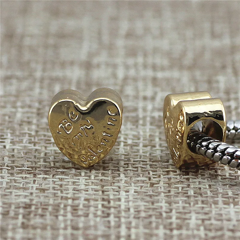 7 стилей золотой бисер с большим отверстием подходит DIY pan Шарм змея скелет