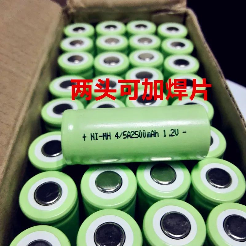 10 шт. GTK 4/5 A размер Nimh 4/5A Тип 17430 1 2 V 2500mAh перезаряжаемые Аккумуляторы для игрушек