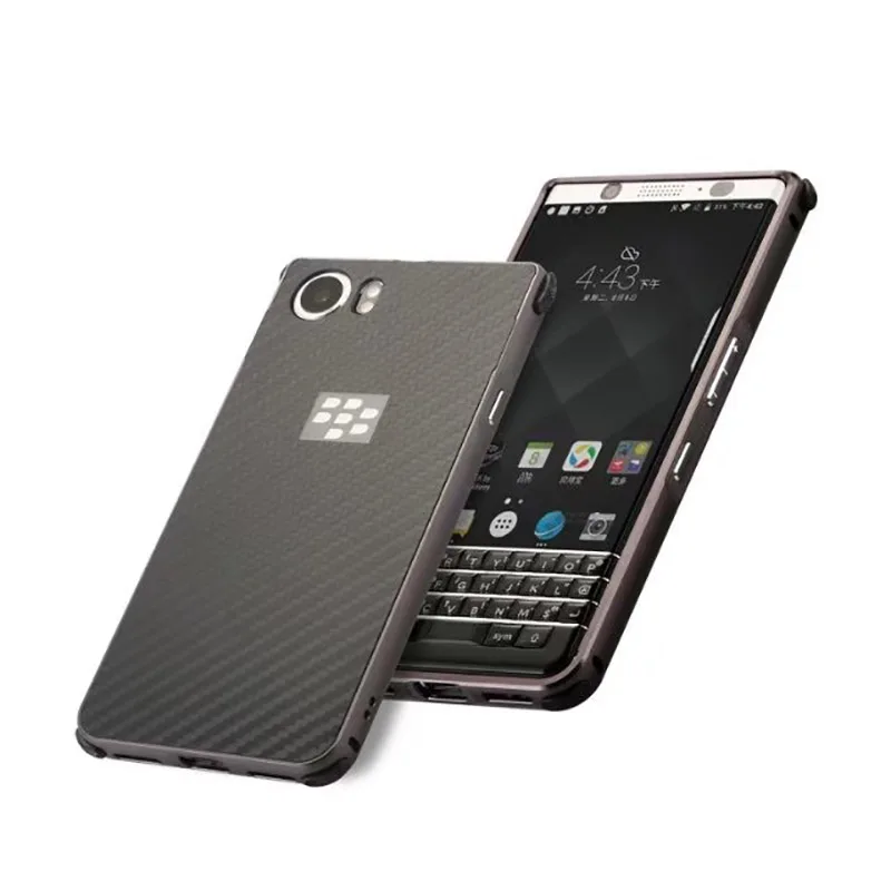 Keyone металлический чехол для Blackberry Keyone Алюминиевый металлический каркас Ударопрочный пластиковый карбоновый чехол для телефона задняя крышка Coque