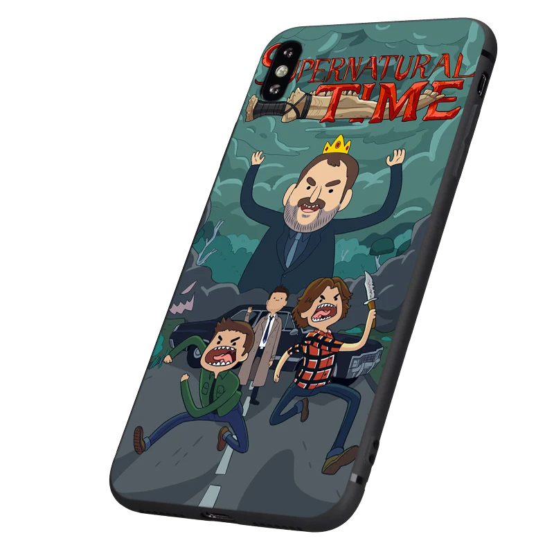 Черный чехол ТПУ для iphone 5 5s se 6 6s 7 8 plus x 10 чехол силиконовый чехол для iphone XR XS 11 pro MAX Сверхъестественное Jared Padalecki
