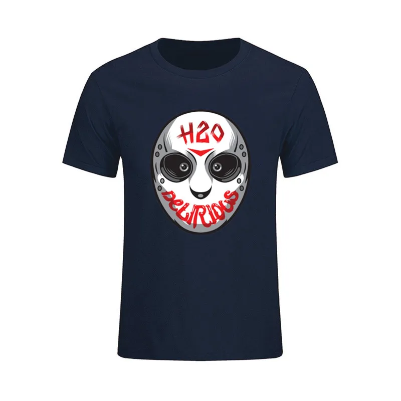 2017 модная бредовая маска Мужская футболка Веселая электрическая Футболка с