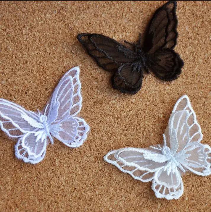 5 шт. 5*4 см|applique lace|lace patchbutterfly lace |