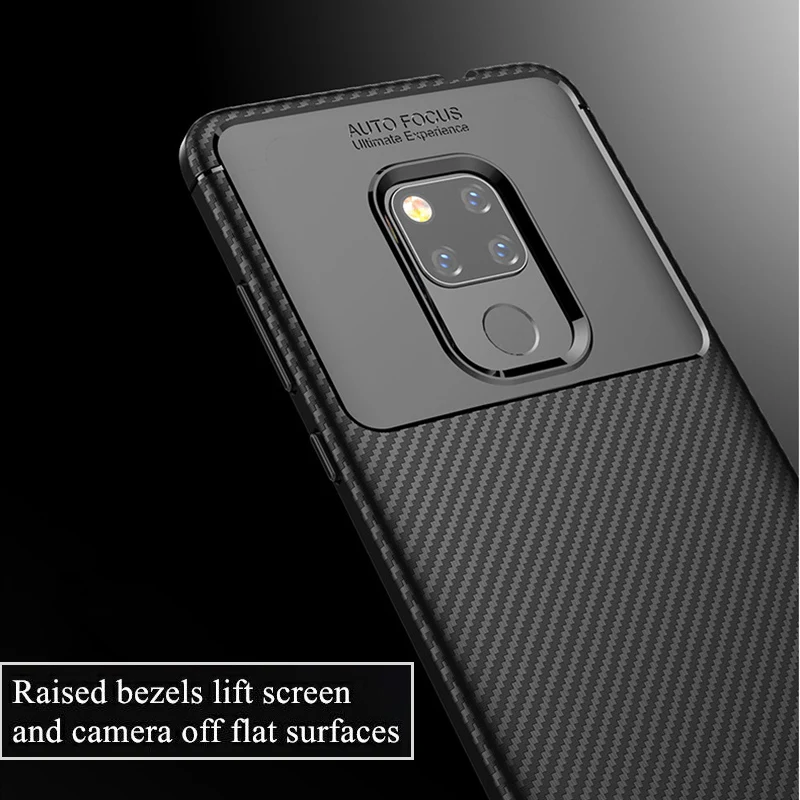 Mate20 армированный чехол из углеродного волокна для Huawei Mate 20 10 P20 P10 Pro Lite