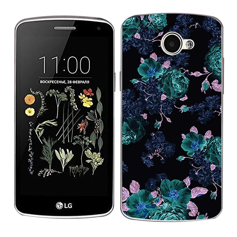 Для LG K5 чехол Роскошный мягкий ТПУ для X220 X220DS 5 0 &quotK причудливый окрашенный