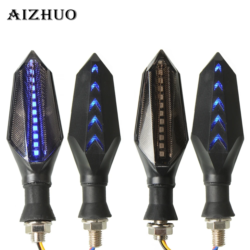 Мотоциклетный предупреждающий сигнал поворота светящиеся мигающие сигнальные