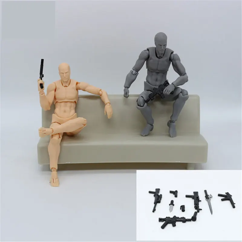 Аниме Archetype He She Figma подвижные тела KUN Body CHAN ПВХ фигурка модель игрушки кукла для