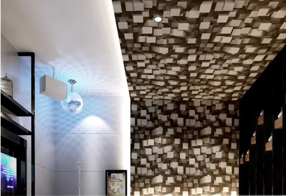 Beibehang papel де parede 3D светоотражающие золотые Нерегулярные геометрические обои для бальный зал КТВ рулон бумаги