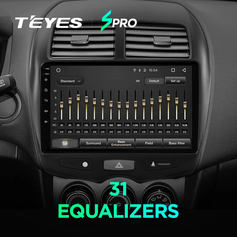 TEYES SPRO Штатная магнитола для Мицубиси АСХ 1 Mitsubishi ASX 1 C4 Peugeot 4008 2010 Android 8.1, до 8-ЯДЕР, до 4+ 64ГБ 32EQ+ DSP 2DIN автомагнитола 2 DIN DVD GPS мультимедиа автомобиля головное устройство