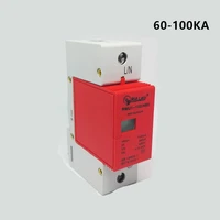 spd 60 100ka 1p surge arrester protection device electric house surge protector d 420v ac