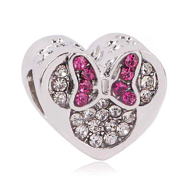 Dodocharms Fit Pandora, женские браслеты, сделай сам, ювелирные изделия, подарки для женщин, горячая Распродажа, вечерние, бусины, надеюсь, цветы, любовь, сердца, кристалл C