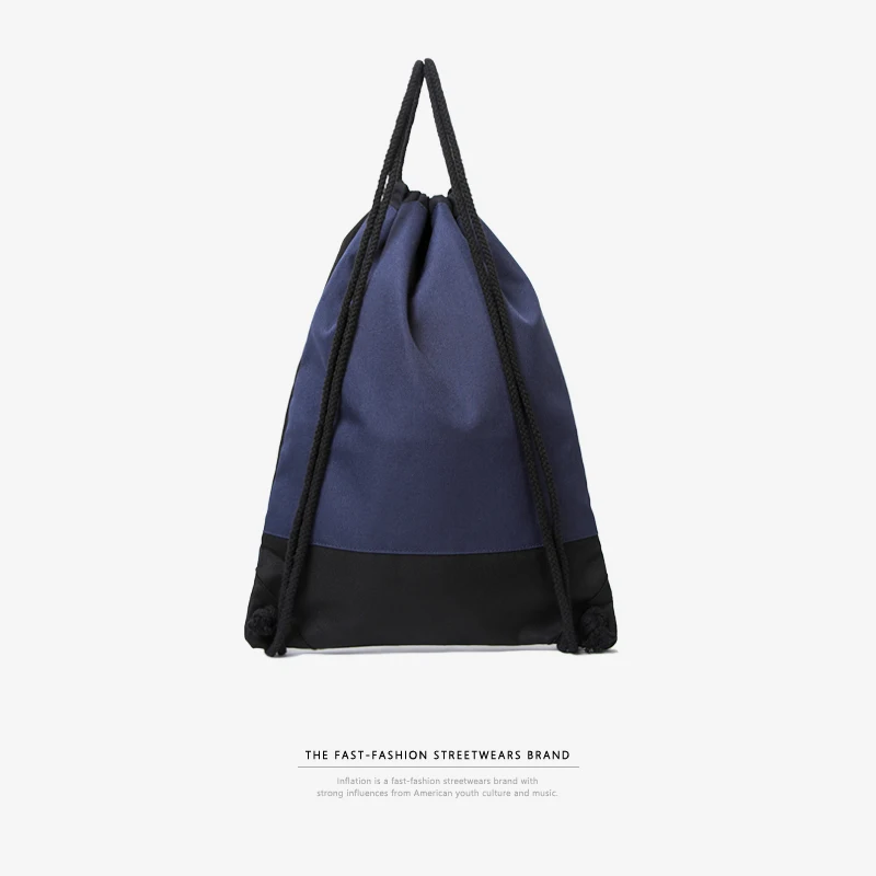 Школьная сумка Royalblue рюкзак на шнурке для подростков Мужская водонепроницаемая