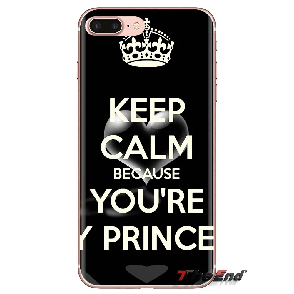 Keep Calm be a Princess TPU Transparent Shell Cover For Oneplus 3T 5T 6T Nokia 2 3 5 6 8 9 230 3310 2.1 3.1 5.1 7 Plus 2017 2018 |