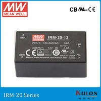 original mean well irm 20 15 single output 1 4a 15v 21w encapsulated meanwell power supply irm 20