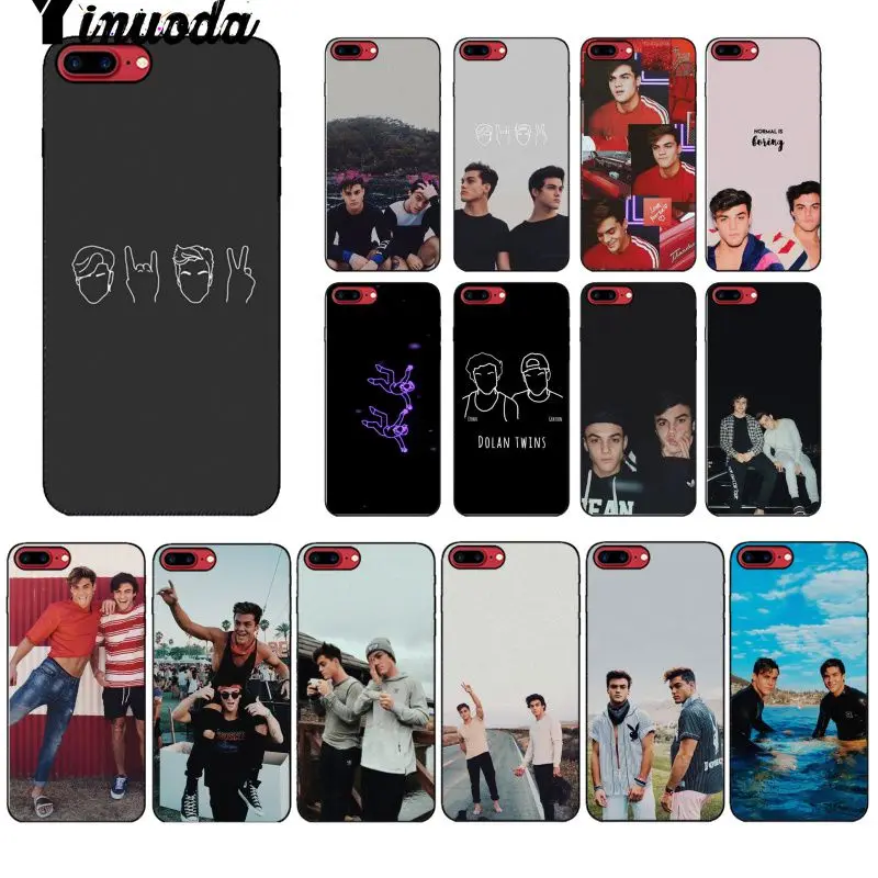 Yinuoda Dolan Twins Новинка Fundas чехол для телефона Apple iPhone 8 7 6 6S Plus X XS MAX 5 5S SE XR | Мобильные