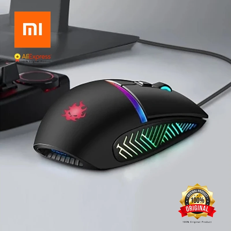Xiaomi Professional игровая мышь лампа накаливания эффективность soul панорамный Omron микро