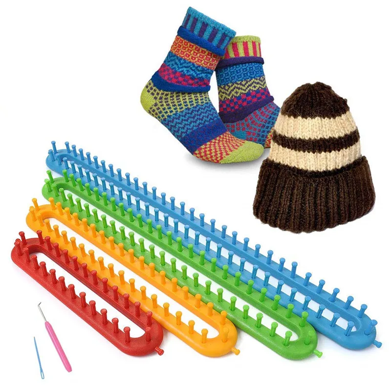 KOKNIT 6 шт./компл. длинные Вязание жгутовых полосок комплект с одной главной балкой