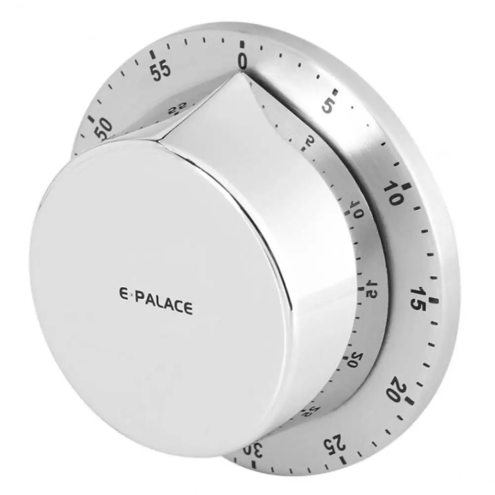 None Timer 60 Minute Timing with Alarm Sound Magnetic Home Baking Cooking Steaming Manual | Дом и сад