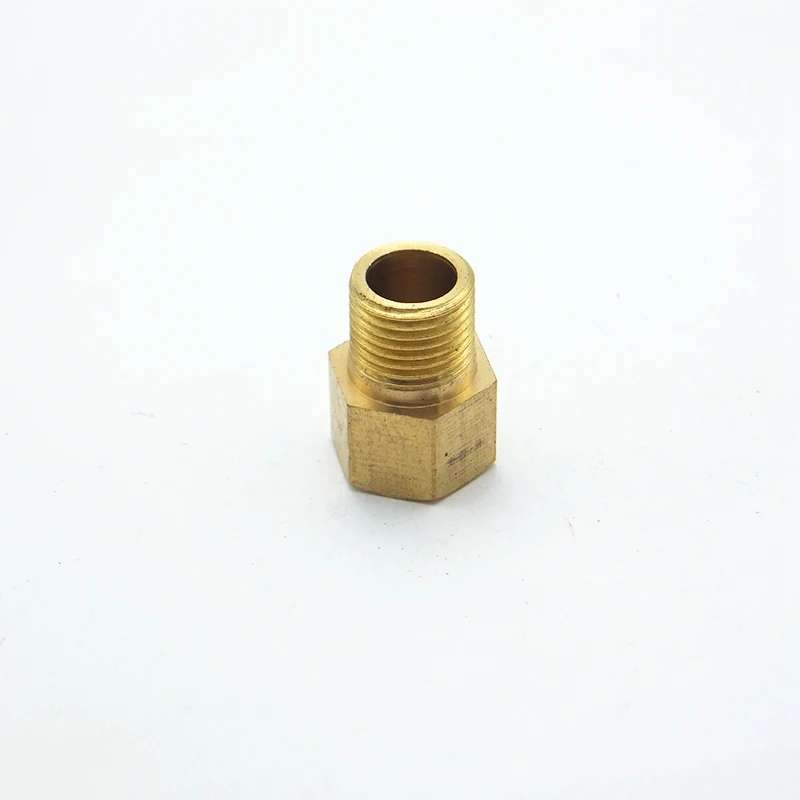 Латунный штуцер для труб 1/8 дюйма с внутренней резьбой BSP длина наружной резьбы 17