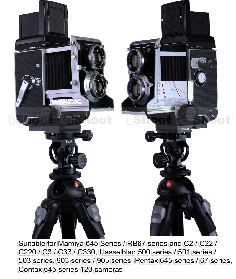 Пластина быстрого крепления 85x65 мм для штатива с шаровой головкой Pentax 645 67 series Contax