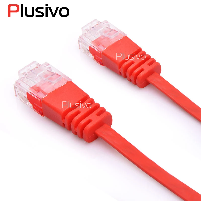 Супер Скоростной красный 0 3 м 1 фут 06 2 10 футов 5 15 50 Ультра тонкий RJ45 сетевой