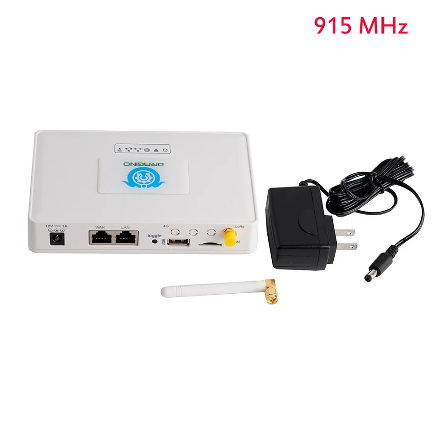 915MHz Для Dragino LG308 Крытый лораван Пико шлюз 868 МГц 915 МГц беспроводной Wifi SX1301 встроенный лораван сервер с открытым исходным кодом OpenWrt - Комплект: 915MHz