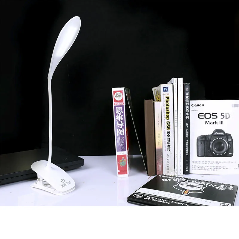 Finether сенсорный датчик с регулируемой яркостью складной светодиодный Настольный