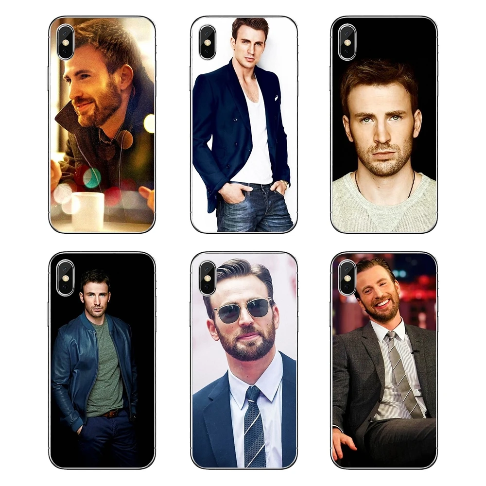 Пикантные США Человек Крис Эванс Капитан Америка для iPod Touch iPhone 4 4S 5 5S 5C SE 6 S 7 8 X XR XS