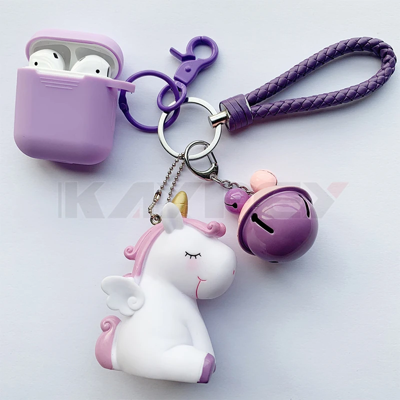 Силиконовый чехол с рисунком дораэмона для Apple Airpods милым котенком декоративные