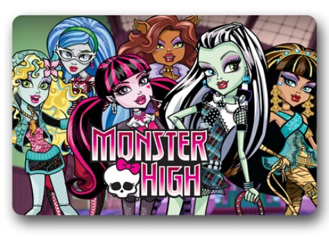 

Новинка, пользовательский коврик Monster с высокой дверью, нескользящий, машинная стирка, для наружного и внутреннего декора, ковер, украшение ...