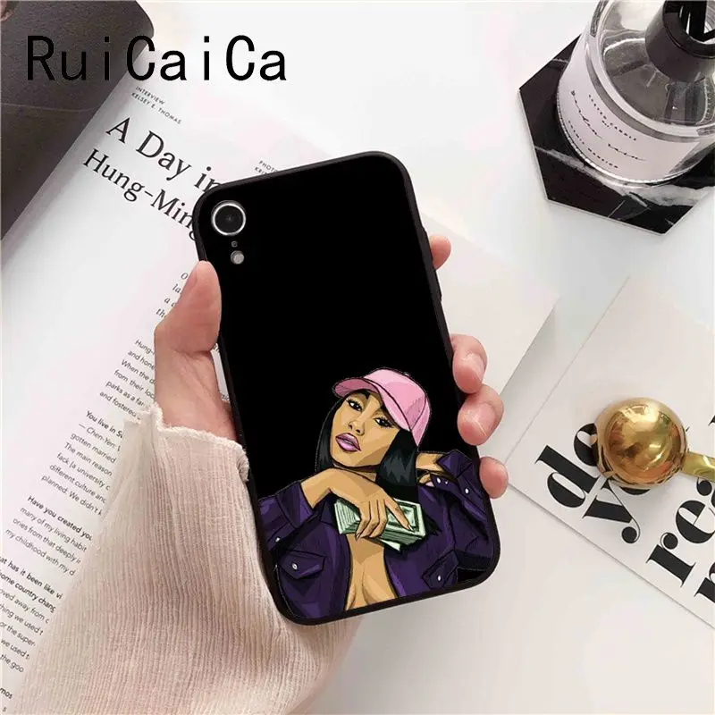 Ruicaica KDMOJI MONEY STACKS Newly Arrived Black Phone Case Cover for iPhone 8 7 6 6S 6Plus X XS MAX 5 5S SE XR Fundas Capa | Мобильные