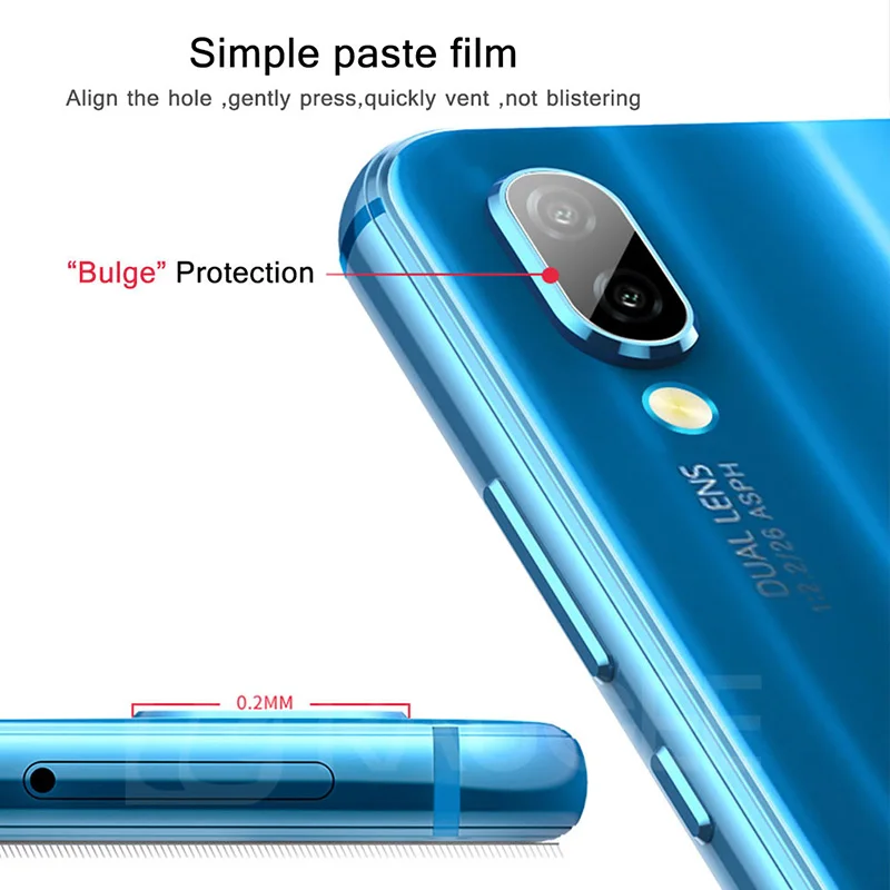 Для samsung Galaxy A20 A30 A40 A50 Защитная пленка для камеры из закаленного стекла для Galaxy A 50 40 30 20 Защитная стеклянная пленка для объектива телефона