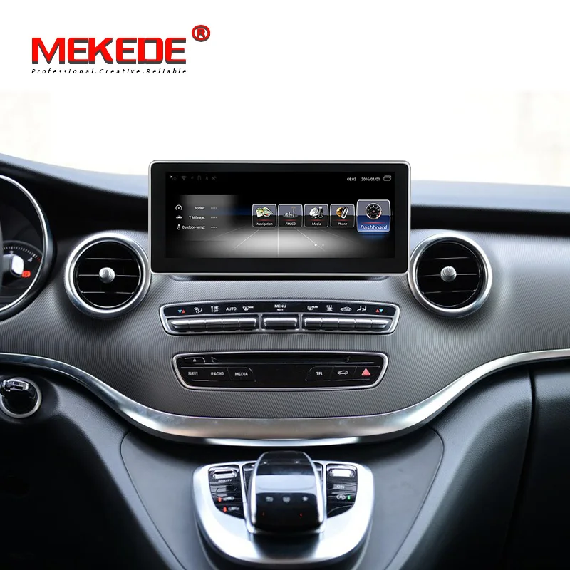 MEKEDE 10,25 дюймов Android 3g ram 32G rom Автомобильный мультимедийный плеер для BENZ V CLASS 639(-) NTG5.0 автомобильный аудио wifi 4G MIC