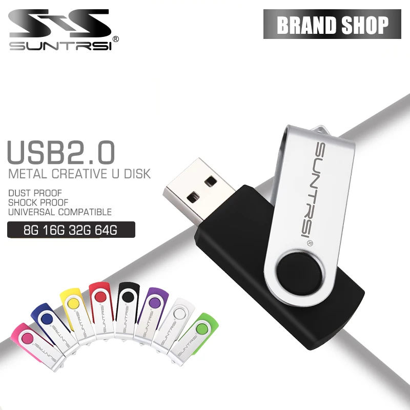Suntrsi USB Flash Drive 10 шт./лот индивидуальный логотип накопитель Stick высокой скорости